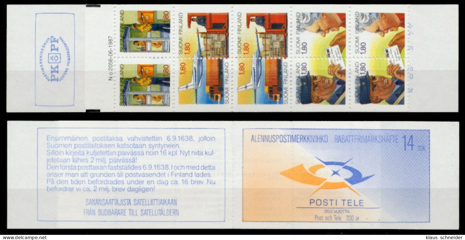 FINNLAND MARKENHEFT Nr MH 20 Postfrisch S033496 - Markenheftchen