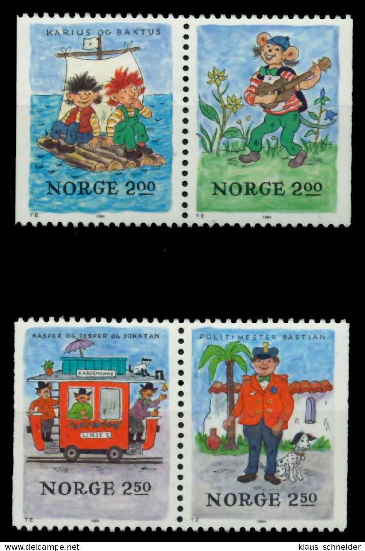 NORWEGEN Nr W17 Und W18 Postfrisch WAAGR PAAR S034A7E - Unused Stamps