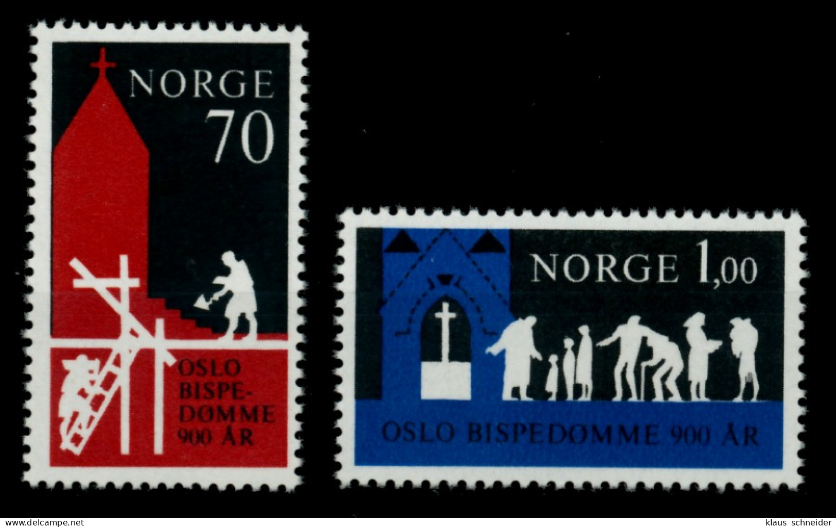 NORWEGEN Nr 627-628 Postfrisch S03663E - Unused Stamps