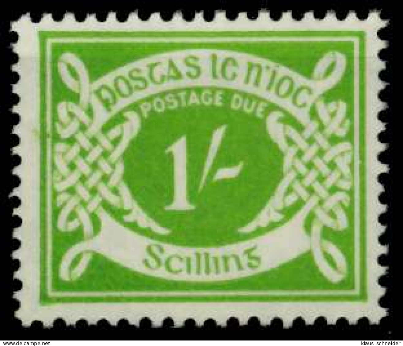 IRLAND PORTO Nr 14 Postfrisch X91A062 - Portomarken