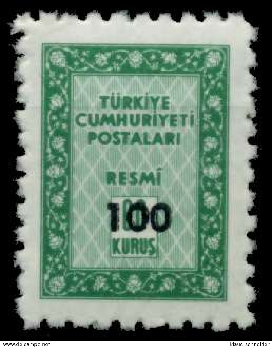 TÜRKEI DIENST Nr 90 Postfrisch X92E34A - Dienstmarken