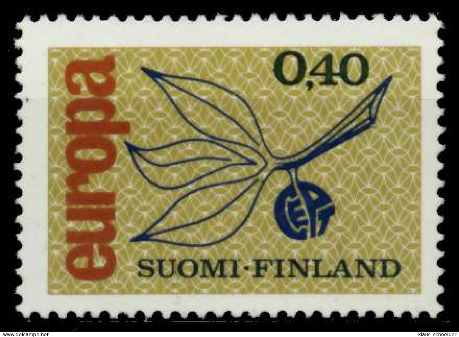 FINNLAND 1965 Nr 608 Postfrisch S04220A - Unused Stamps