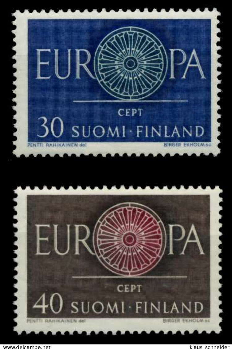 FINNLAND 1960 Nr 525-526 Postfrisch X933AE6 - Nuovi
