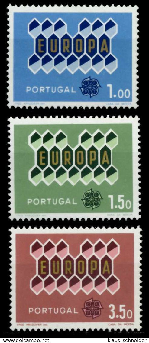 PORTUGAL 1962 Nr 927-929 Postfrisch X933BA6 - Unused Stamps
