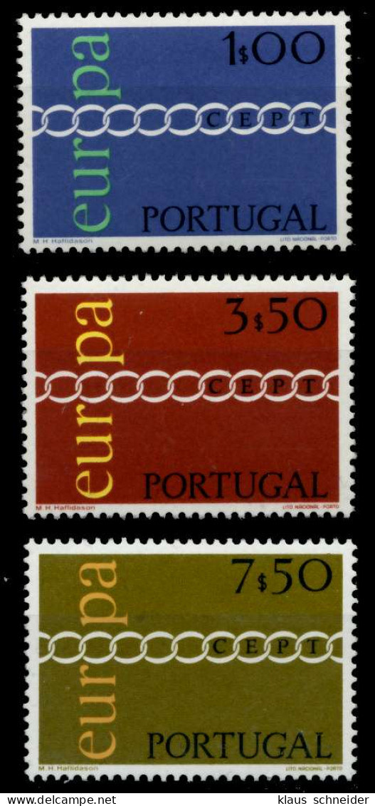 PORTUGAL 1971 Nr 1127-1129 Postfrisch X933C66 - Neufs