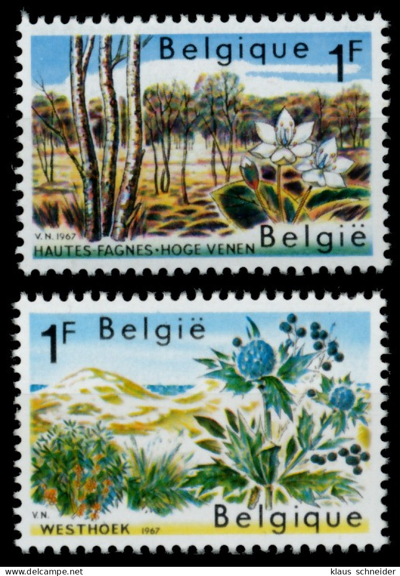 BELGIEN Nr 1468-1469 Postfrisch S049AD6 - Unused Stamps