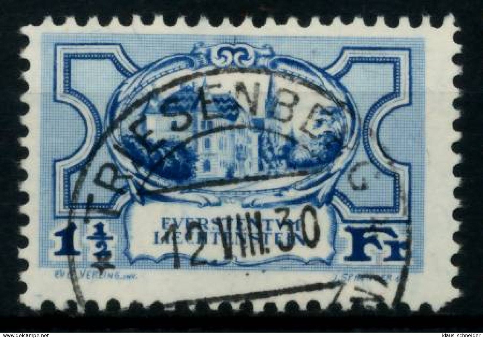 LIECHTENSTEIN 1925 Nr 71 Zentrisch Gestempelt X6A8DCA - Used Stamps