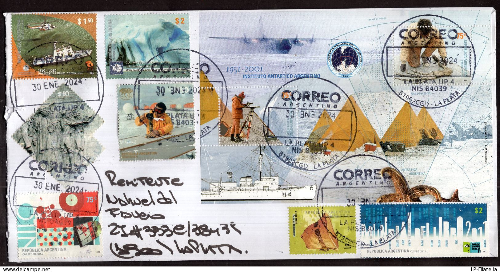 Argentina - 2024 - Antartic - Modern Stamps - Diverse Stamps - Storia Postale