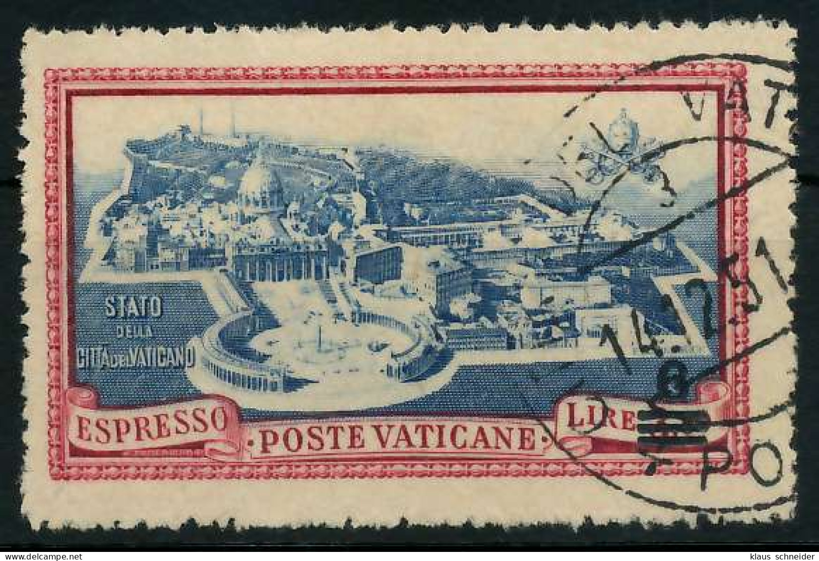 VATIKAN 1945 Nr 124 Gestempelt X7C4A9E - Used Stamps