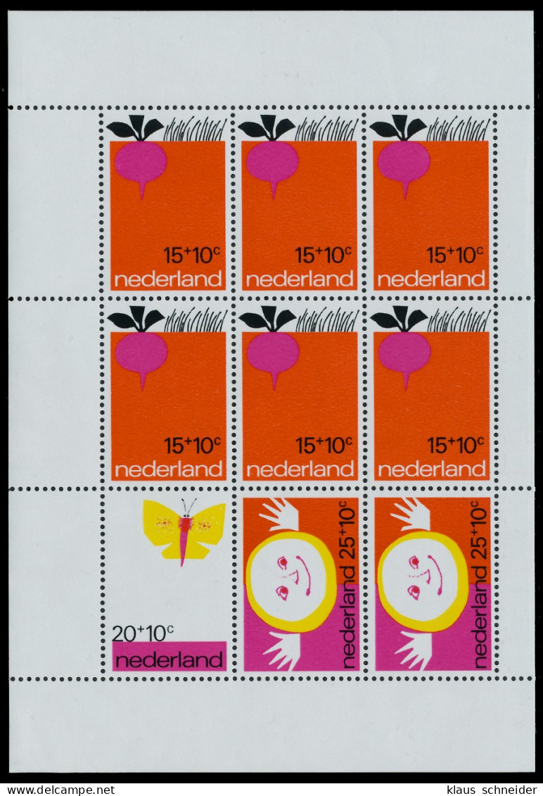 NIEDERLANDE Block 10 Postfrisch S0173F2 - Blocks & Sheetlets