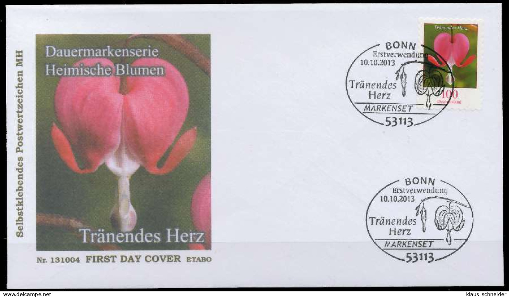 BRD DS BLUMEN Nr 3034 BRIEF FDC X86F54A - Covers & Documents