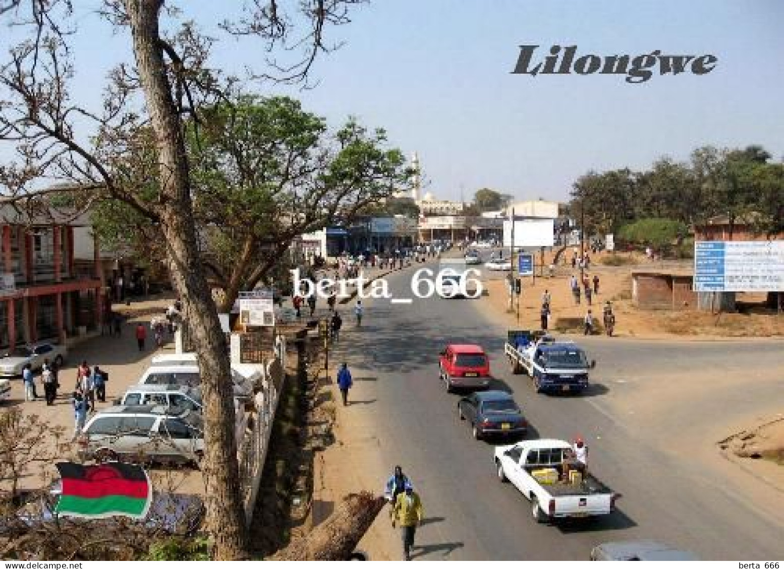 Malawi Lilongwe Street View New Postcard - Malawi