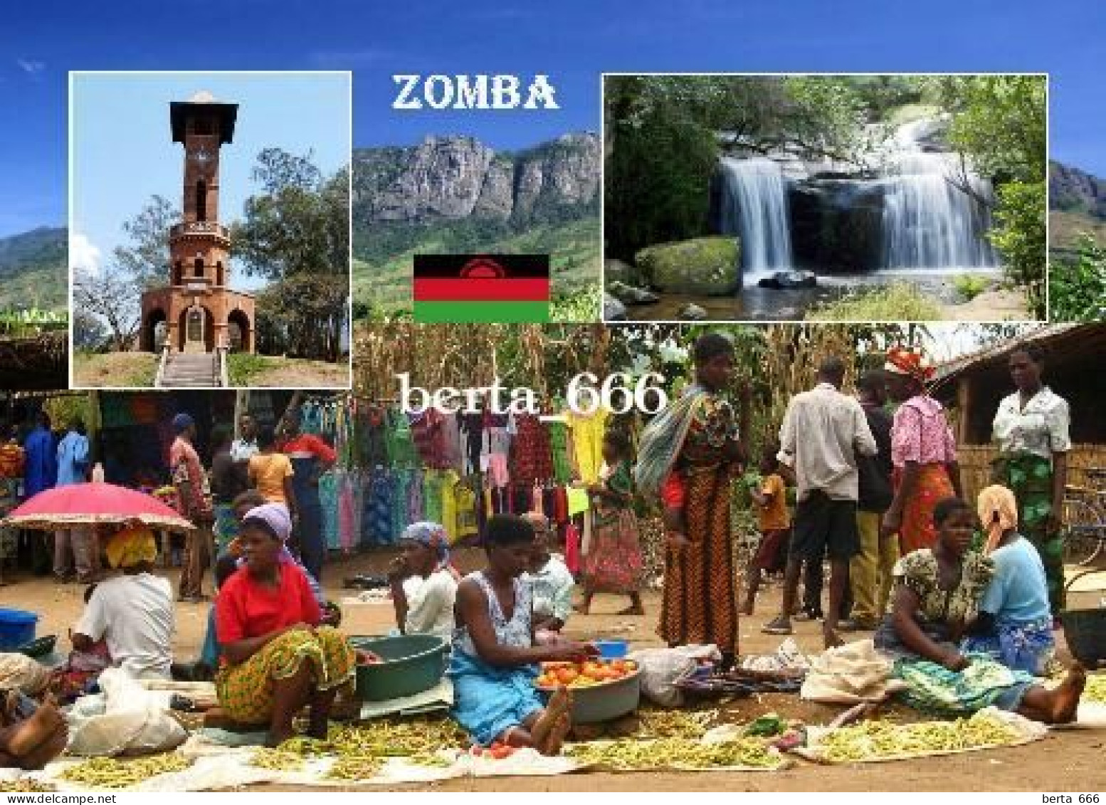 Malawi Zomba New Postcard - Malawi