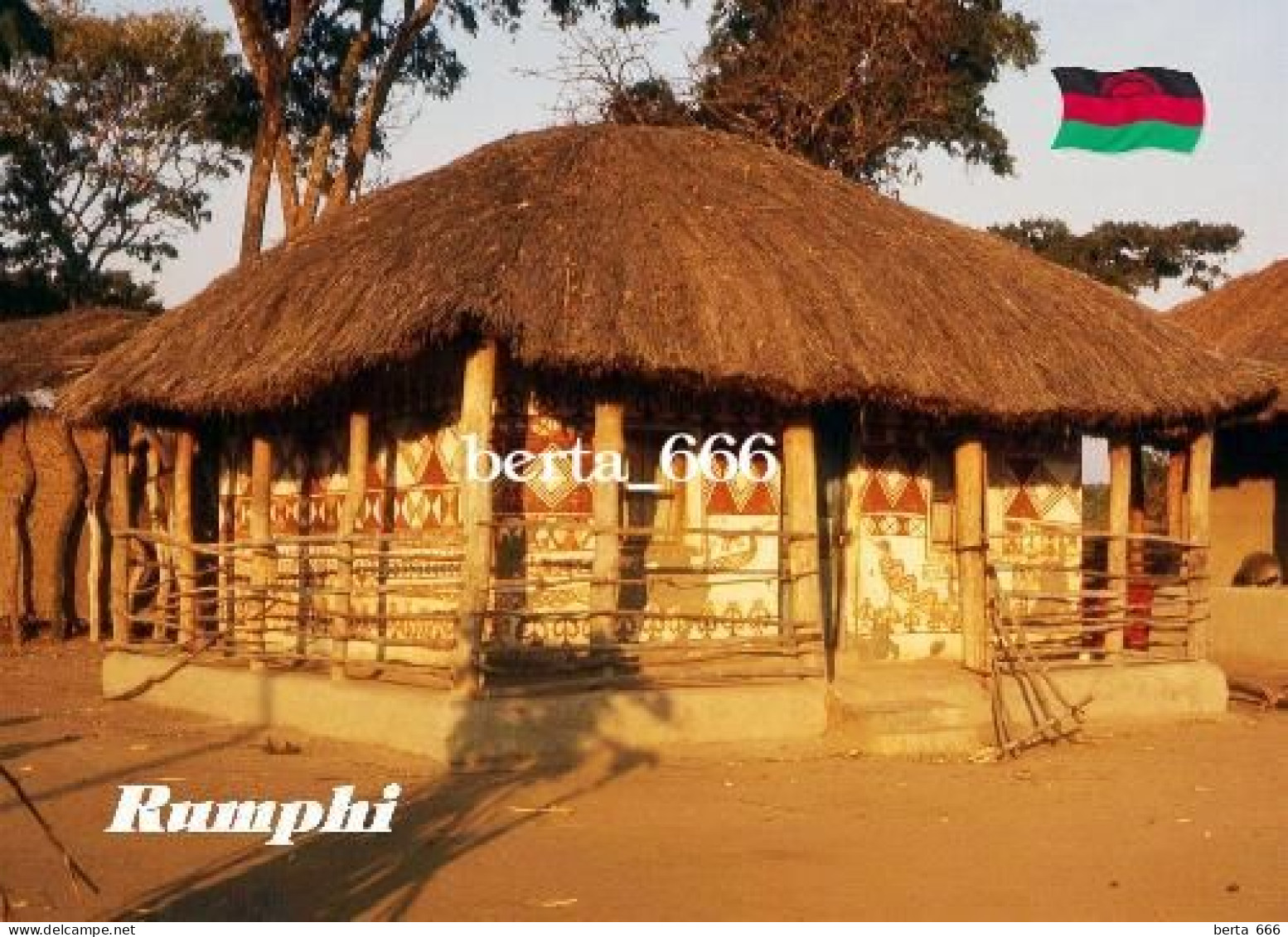 Malawi Rumphi Traditional House New Postcard - Malawi