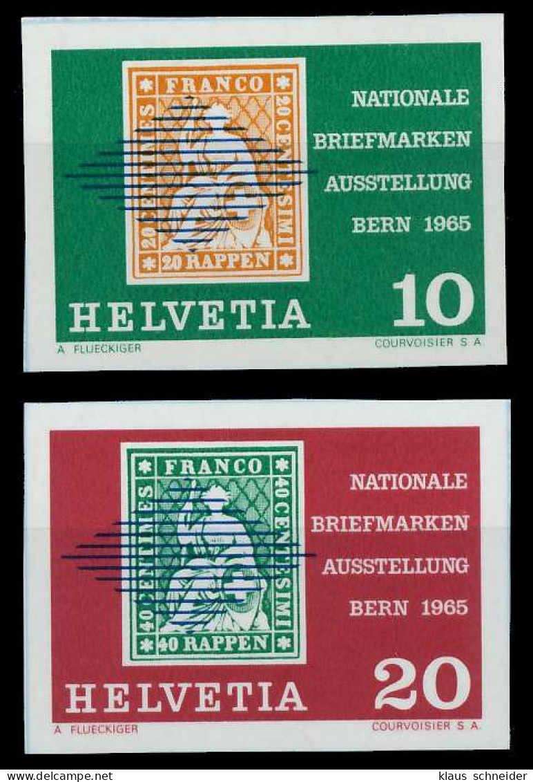 SCHWEIZ 1965 Nr 812-813 Postfrisch X68370A - Neufs