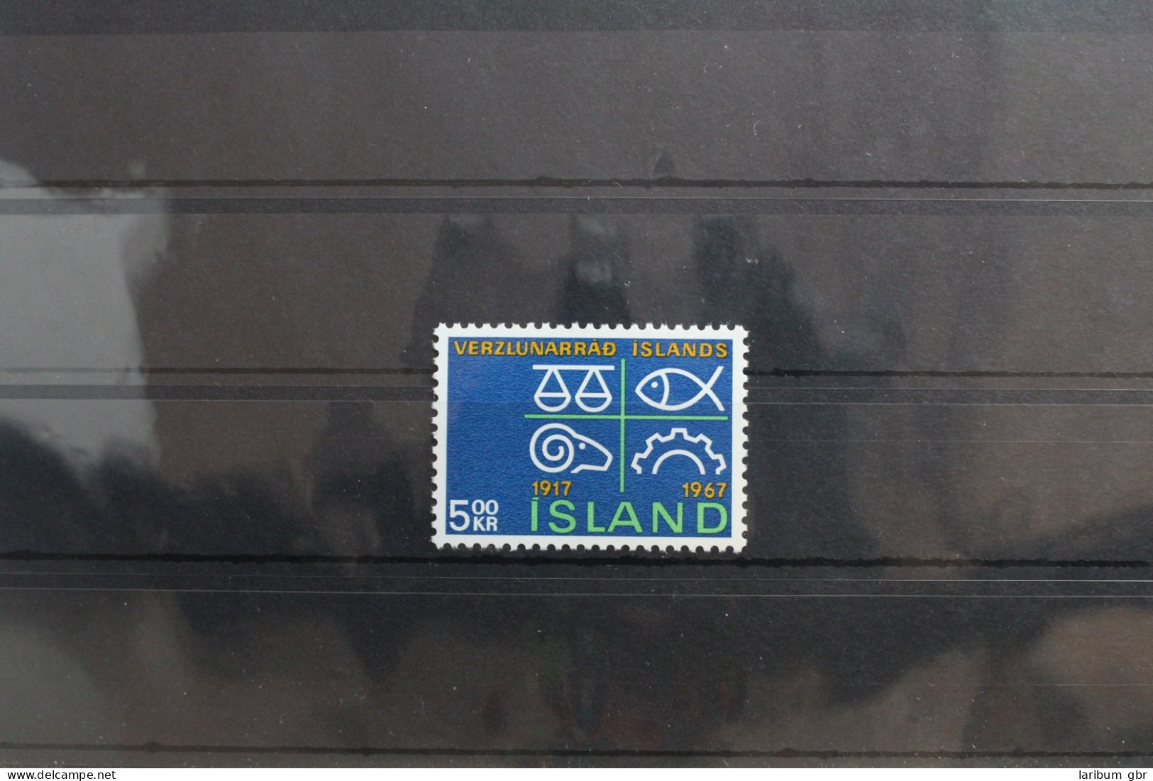 Island 412 Postfrisch #SM548 - Sonstige & Ohne Zuordnung