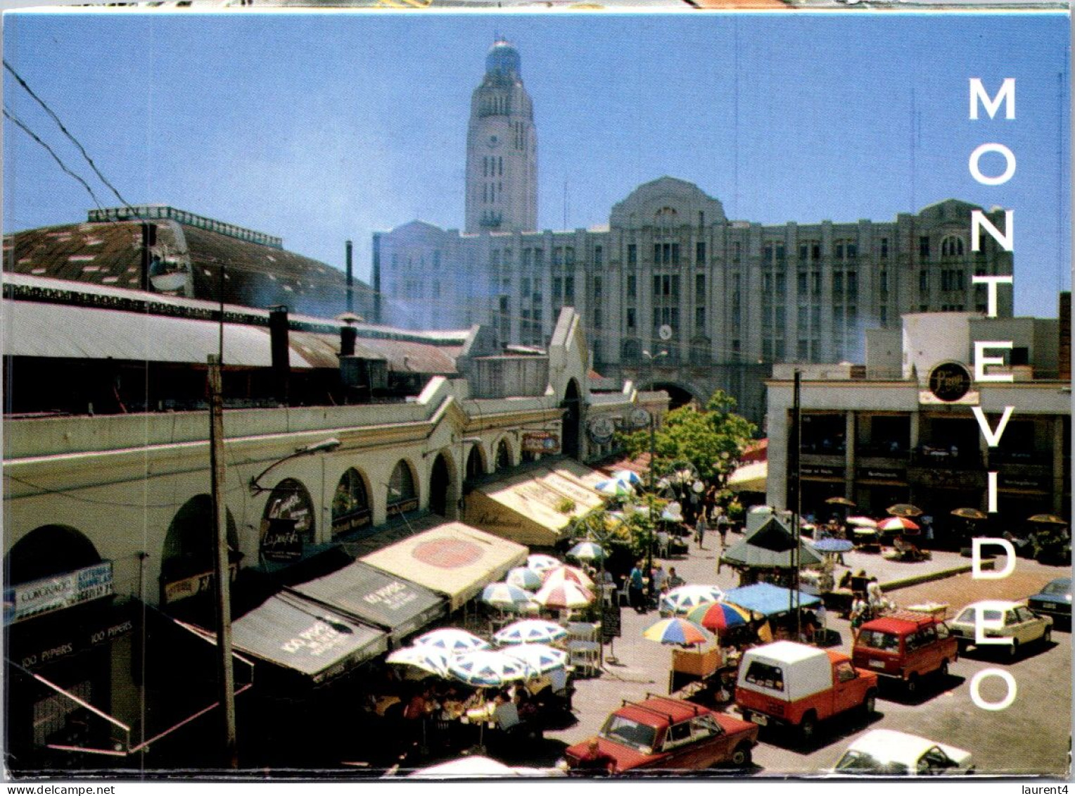 8-4-2024 (1 Z 21) Uruguay  - Montevideo Harbour Market - Markets