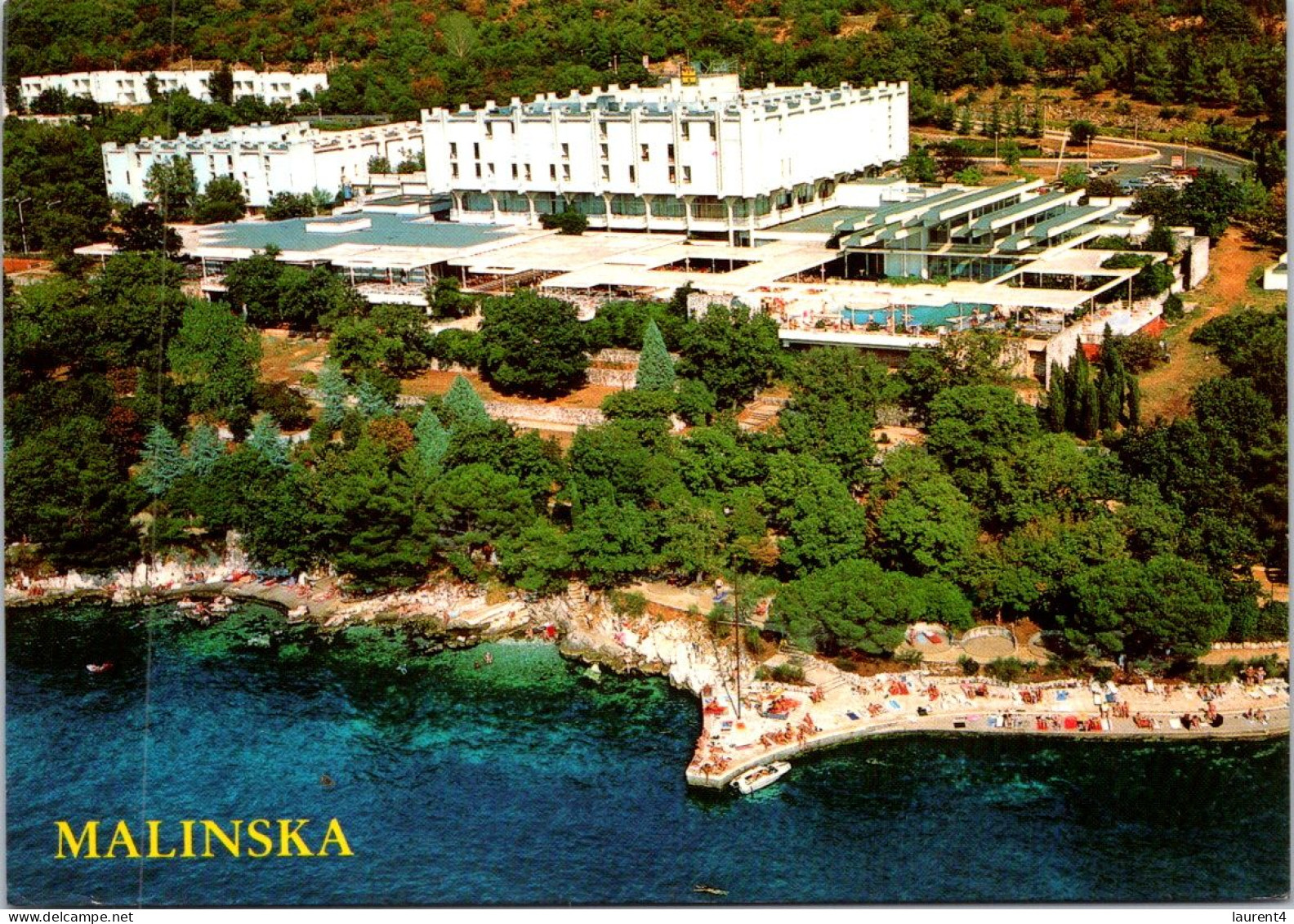 8-4-2024 (1 Z 21) Ex Yugoslavia - Hotel Haludovo (posted To France) - Hotel's & Restaurants