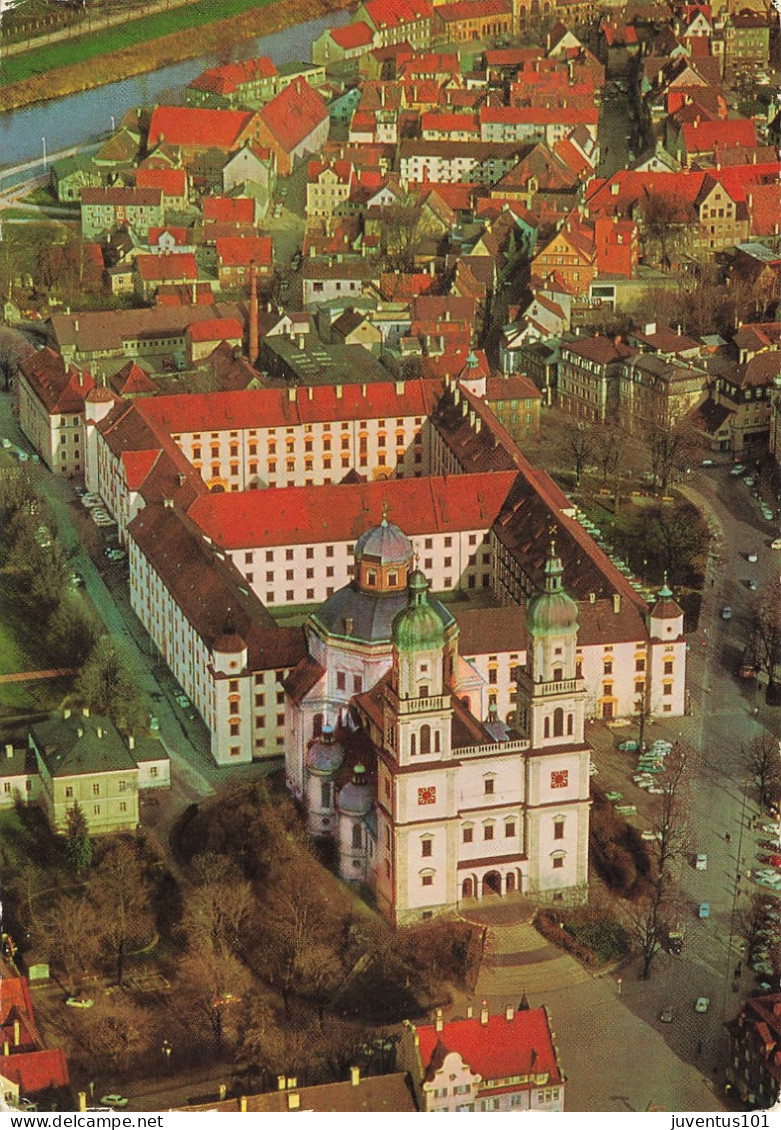 CPSM Kempten Allgaeu St Lorenz Kirche Fuerstaebtliches Residenzschloss-Timbre    L2835 - Kempten