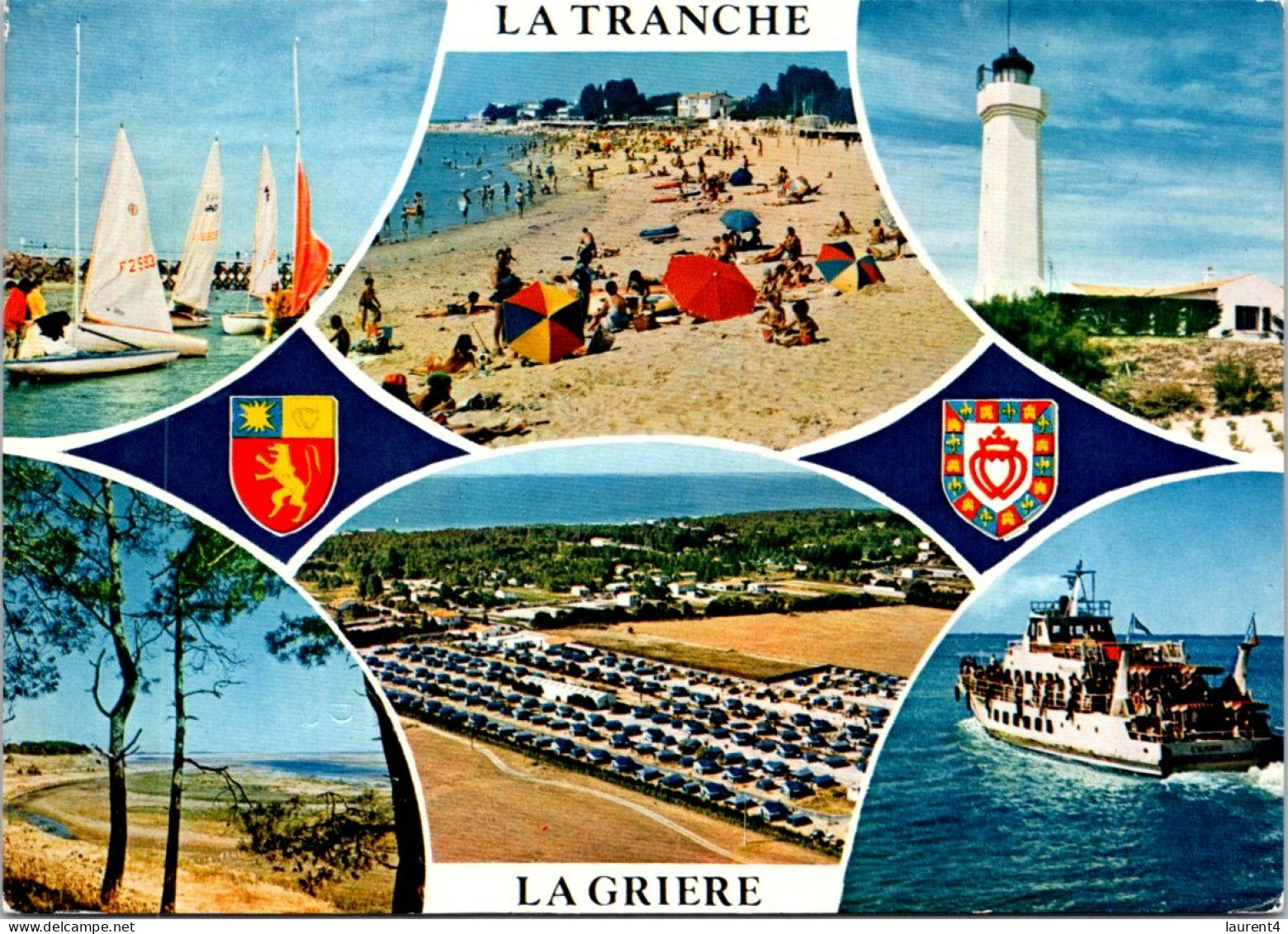 8-4-2024 (1 Z 21) France - (posted 1982) - La Tranche Sur Mer & Lighthouse / Phare - Leuchttürme