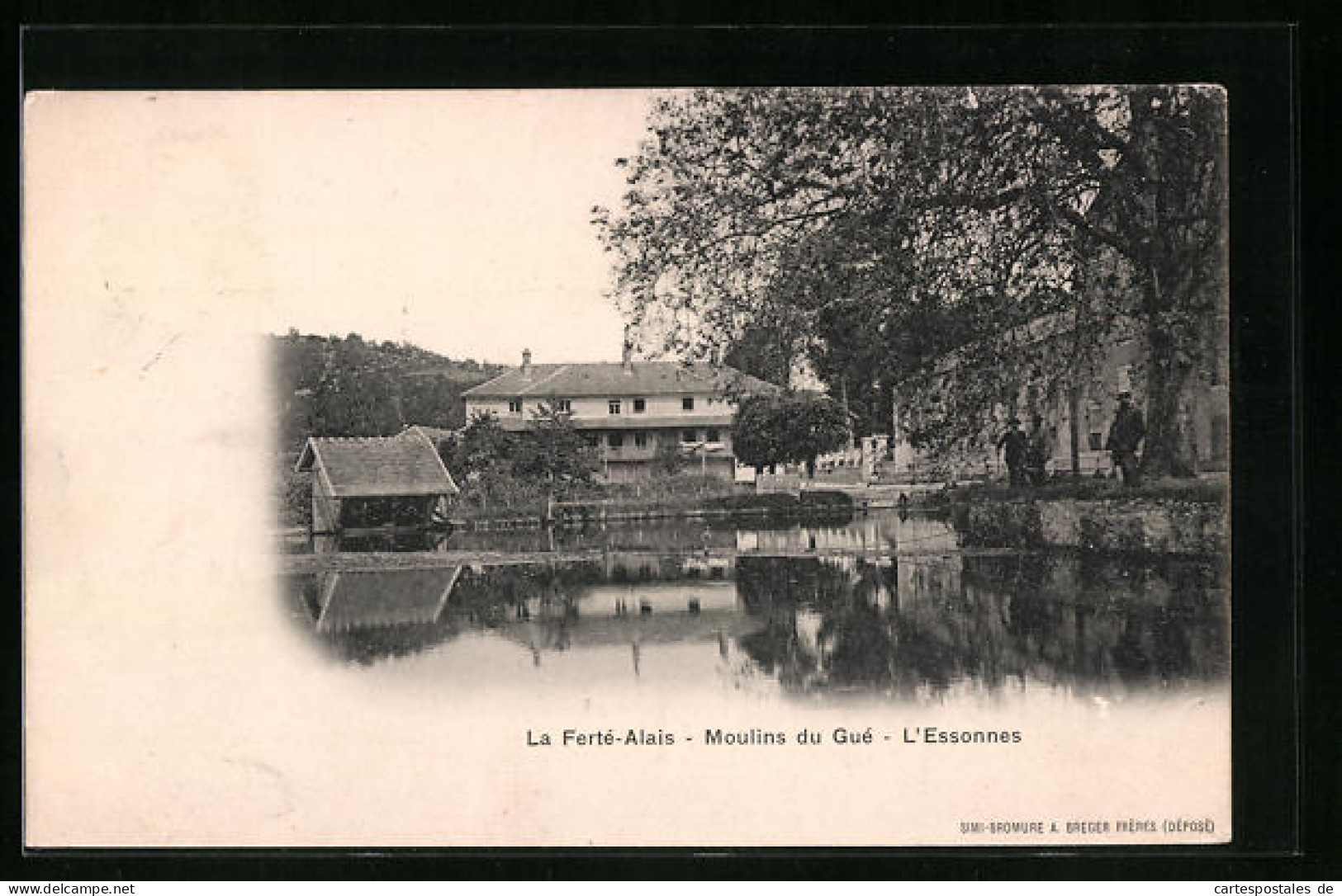 CPA La Fertè-Alais, Moulins Du Guè - L`Essonnes  - Essonnes
