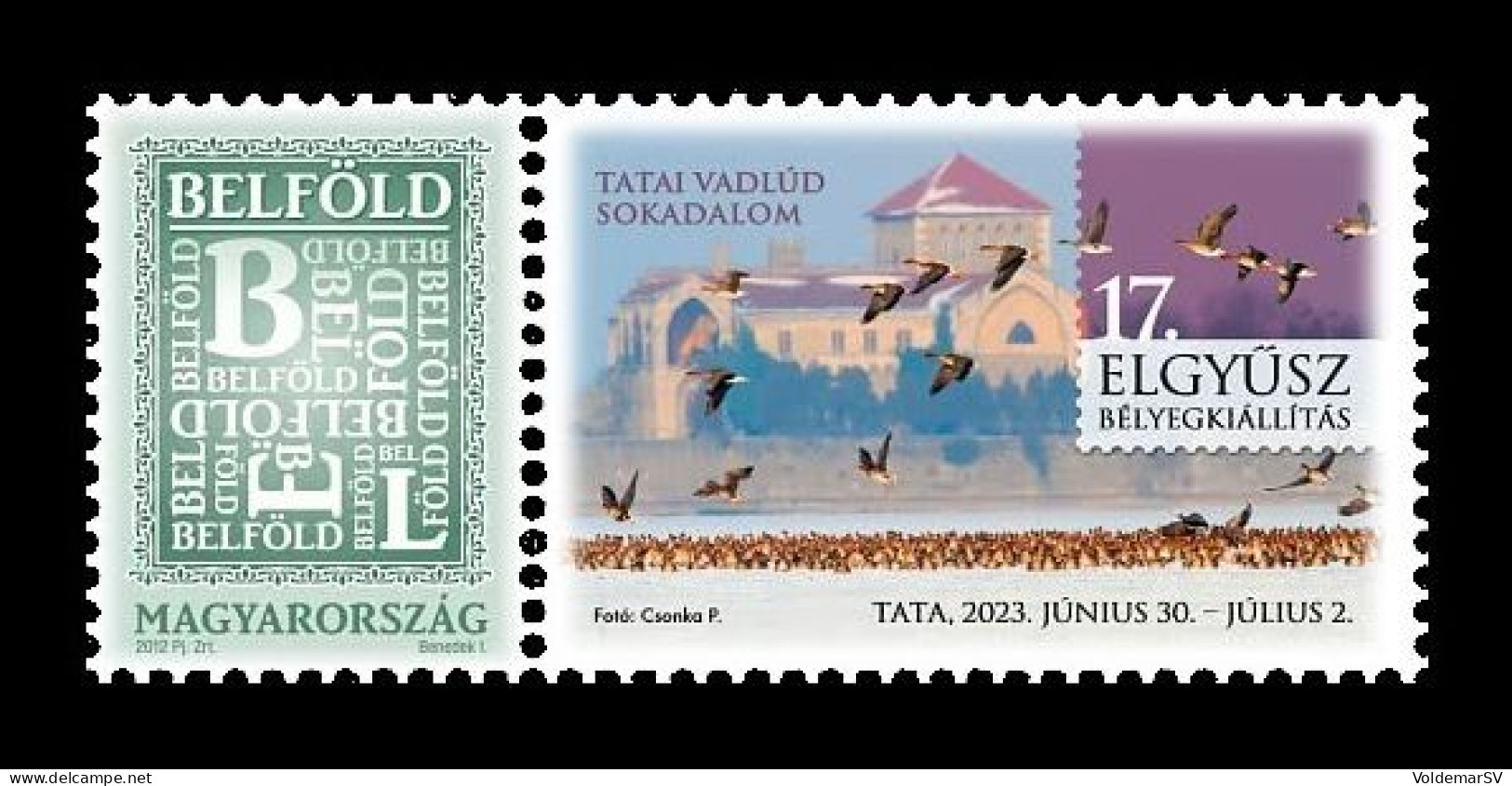 Hungary 2023 Mih. 5567XXIX Philatelic Exhibition Elgyusz. Fauna. Birds MNH ** - Unused Stamps