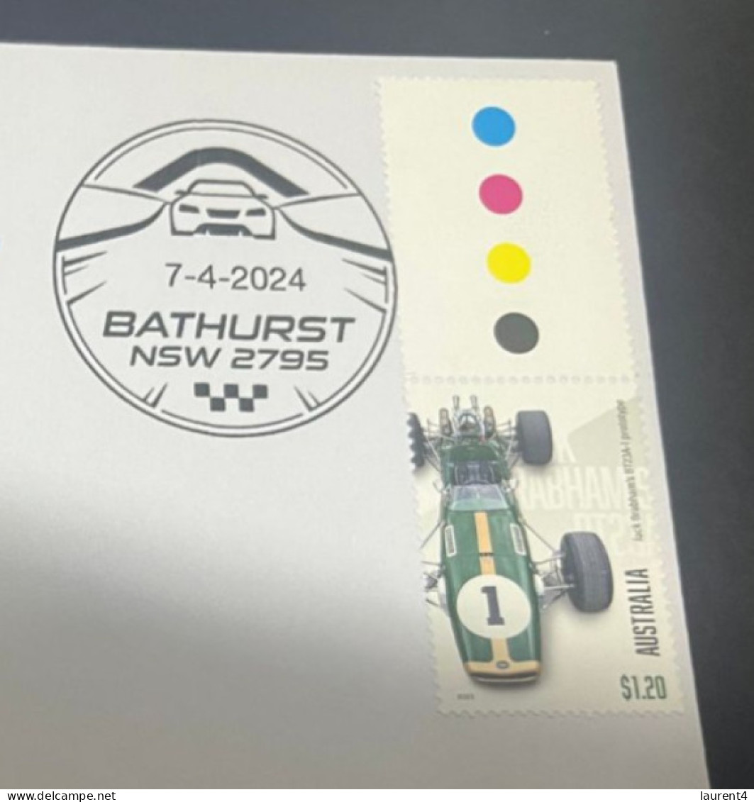 8-4-2024 (1 Z 22) Formula One - 2024 Japan Grand Prix - Winner Max Verstappen (7 PAril 2024) Formula 1 Stamp - Auto's