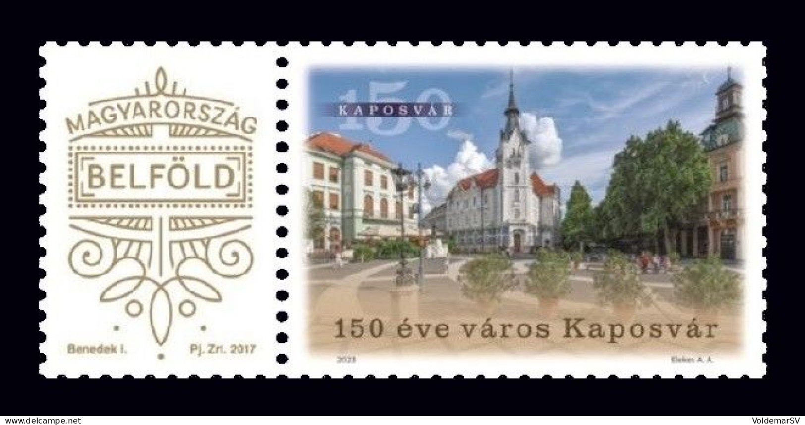 Hungary 2023 Mih. 5927XVII Kaposvar City MNH ** - Nuovi