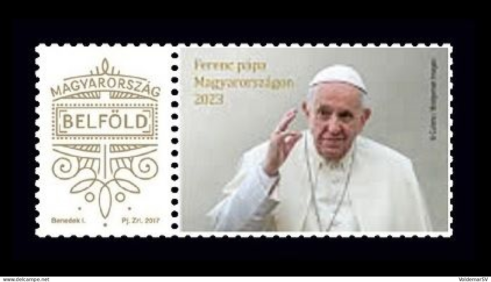 Hungary 2023 Mih. 5927XVIII Visit Of Pope Francis To Hungary MNH ** - Neufs