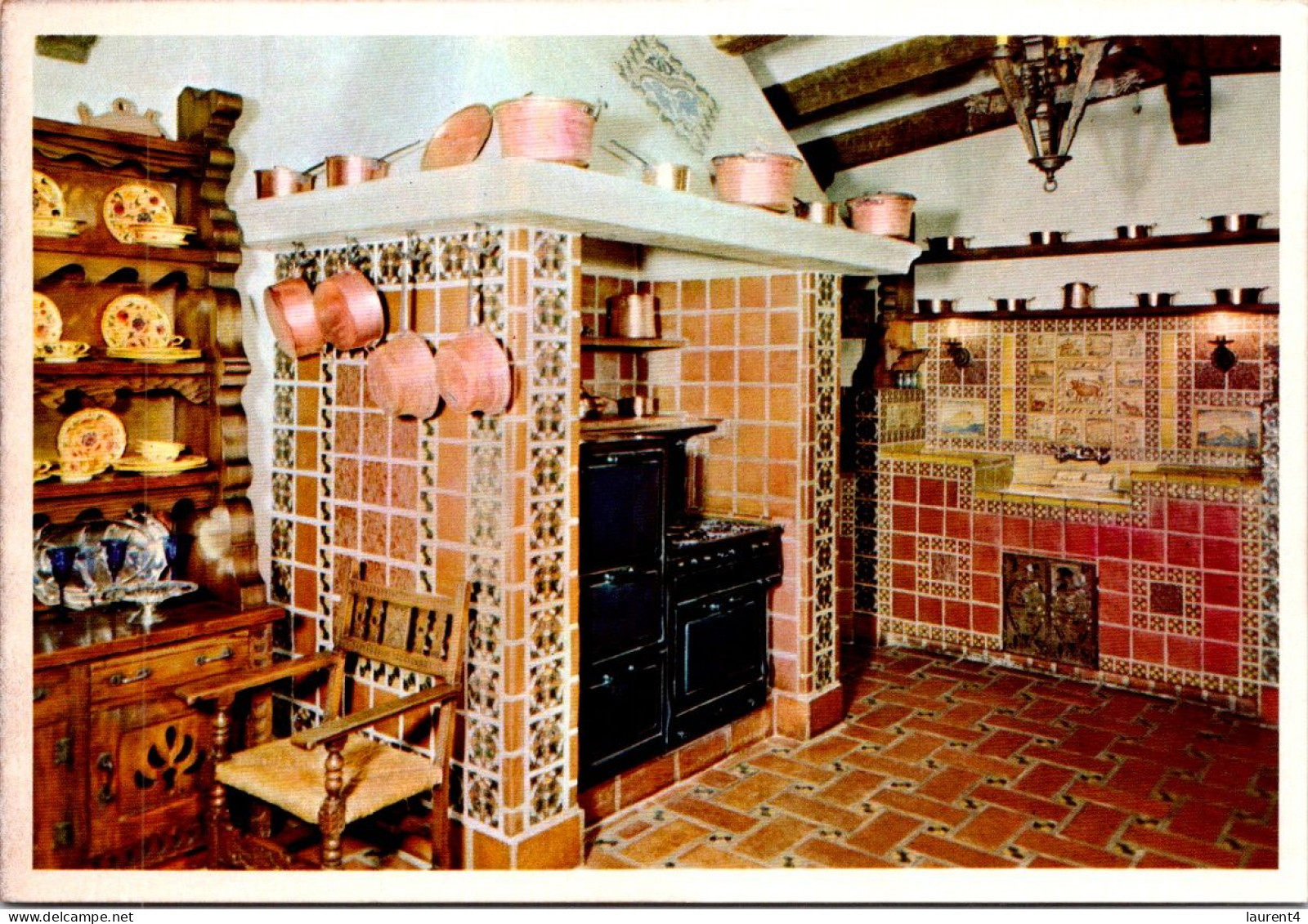 8-4-2024 (1 Z 23) USA - California Scotty's Castle (Death Valley) 4 postcards