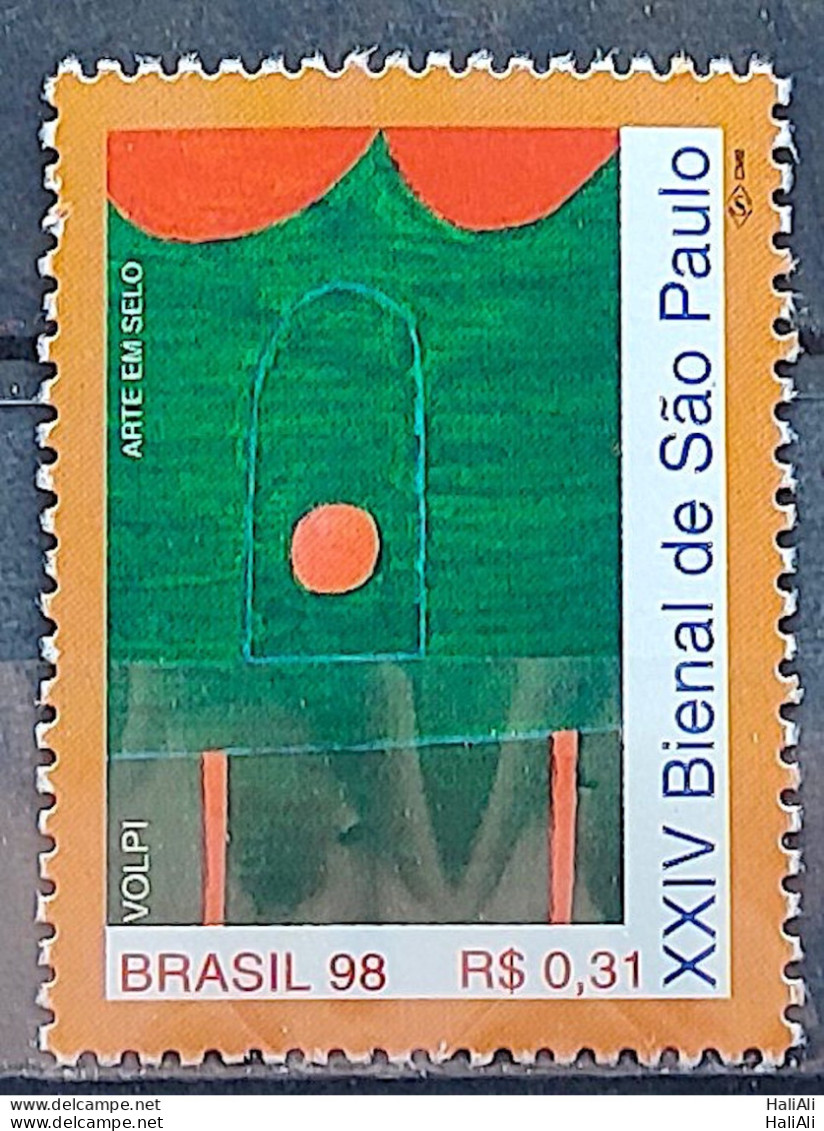 C 2165 Brazil Stamp Biennial Of Sao Paulo Volpi Art 1998 - Unused Stamps