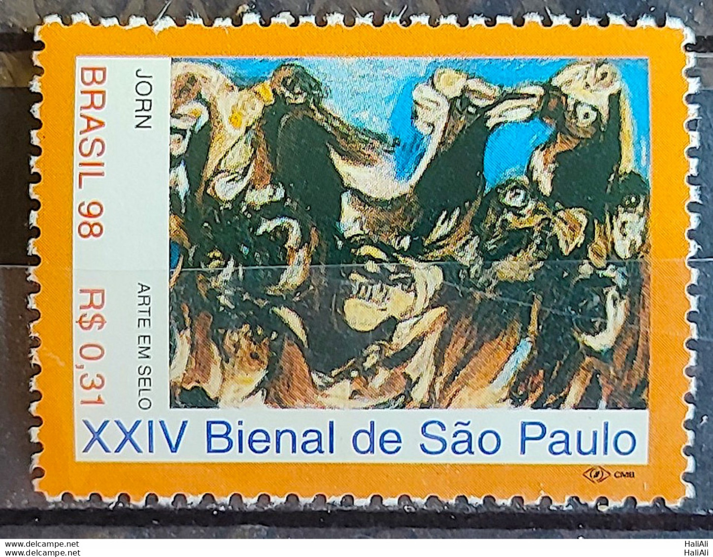 C 2166 Brazil Stamp Biennial Of SP Jorn Art Painting 1998 - Unused Stamps