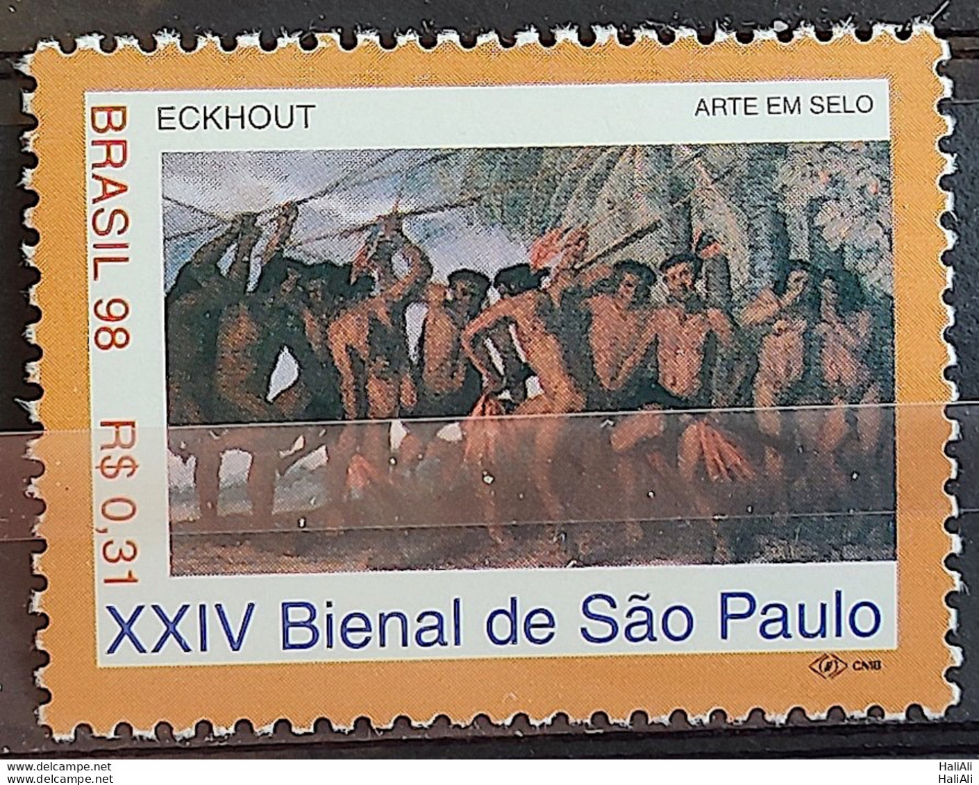 C 2160 Brazil Stamp Biennial Of Sao Paulo Eckhout Indian 1998 - Unused Stamps