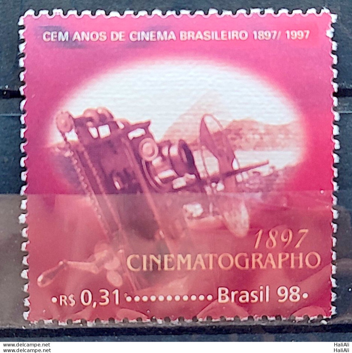 C 2145 Brazil Stamp Brazilian Cinema Movie 1998 - Unused Stamps