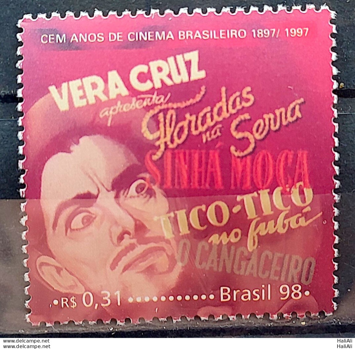 C 2147 Brazil Stamp Brazilian Cinema Movie Mazzaropi Hat 1998 - Unused Stamps