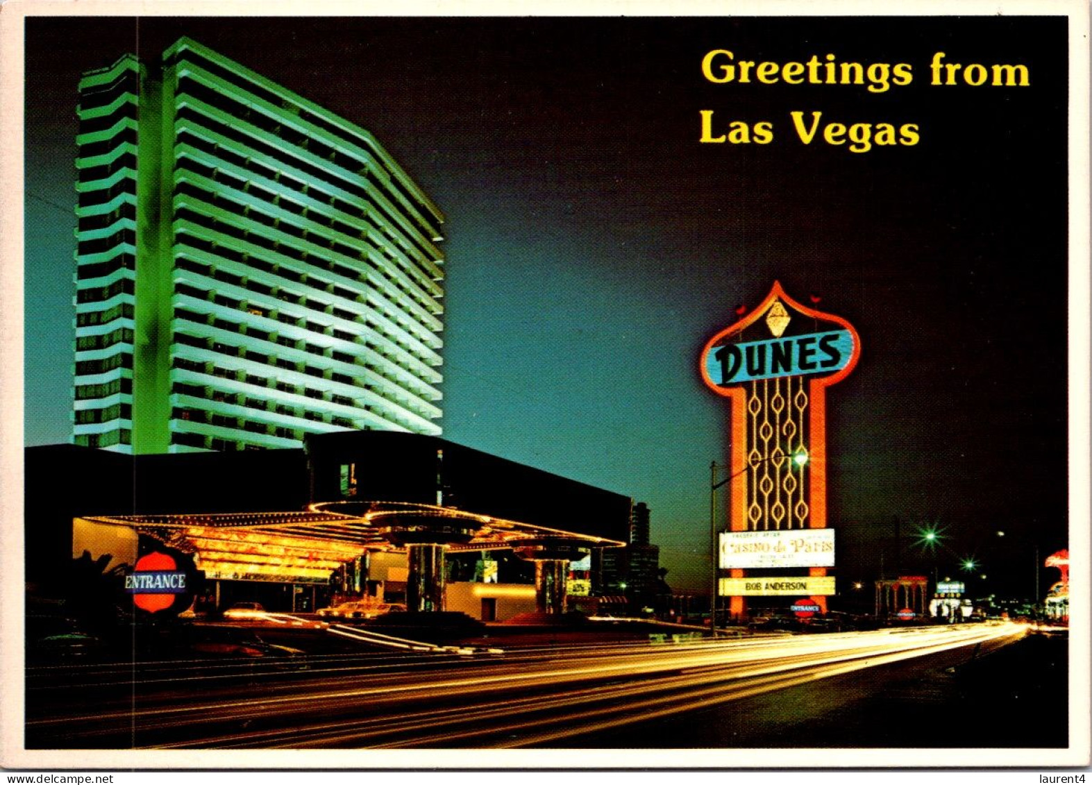 8-4-2024 (1 Z 23) USA - 2 Postcards - Las Vegas Hotel Casino - Hotel's & Restaurants