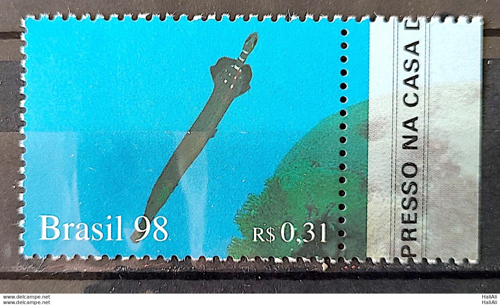 C 2106 Brazil Stamp Oceans Coral Fish 1998 - Unused Stamps