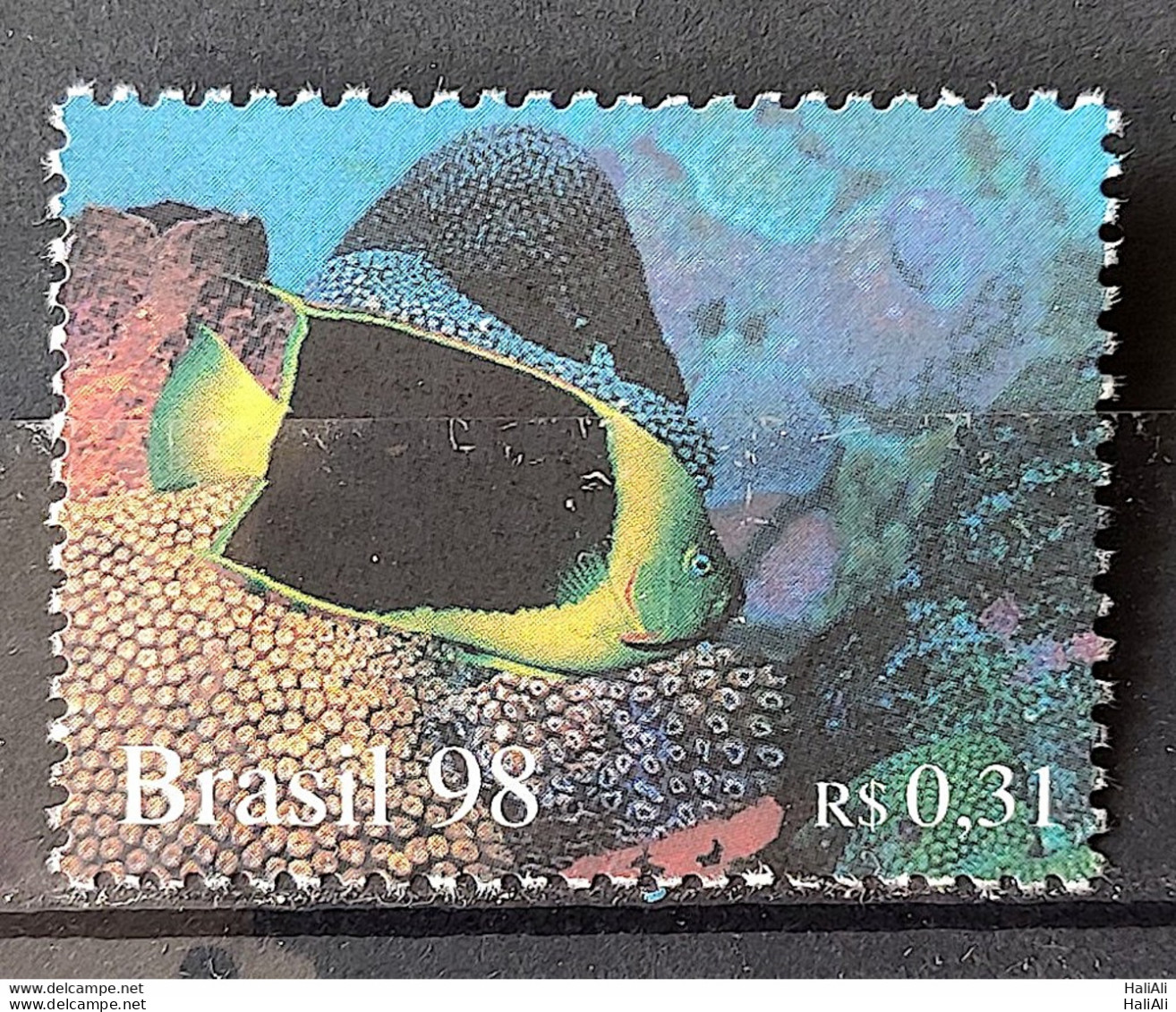 C 2108 Brazil Stamp Oceans Coral Fish 1998 - Unused Stamps