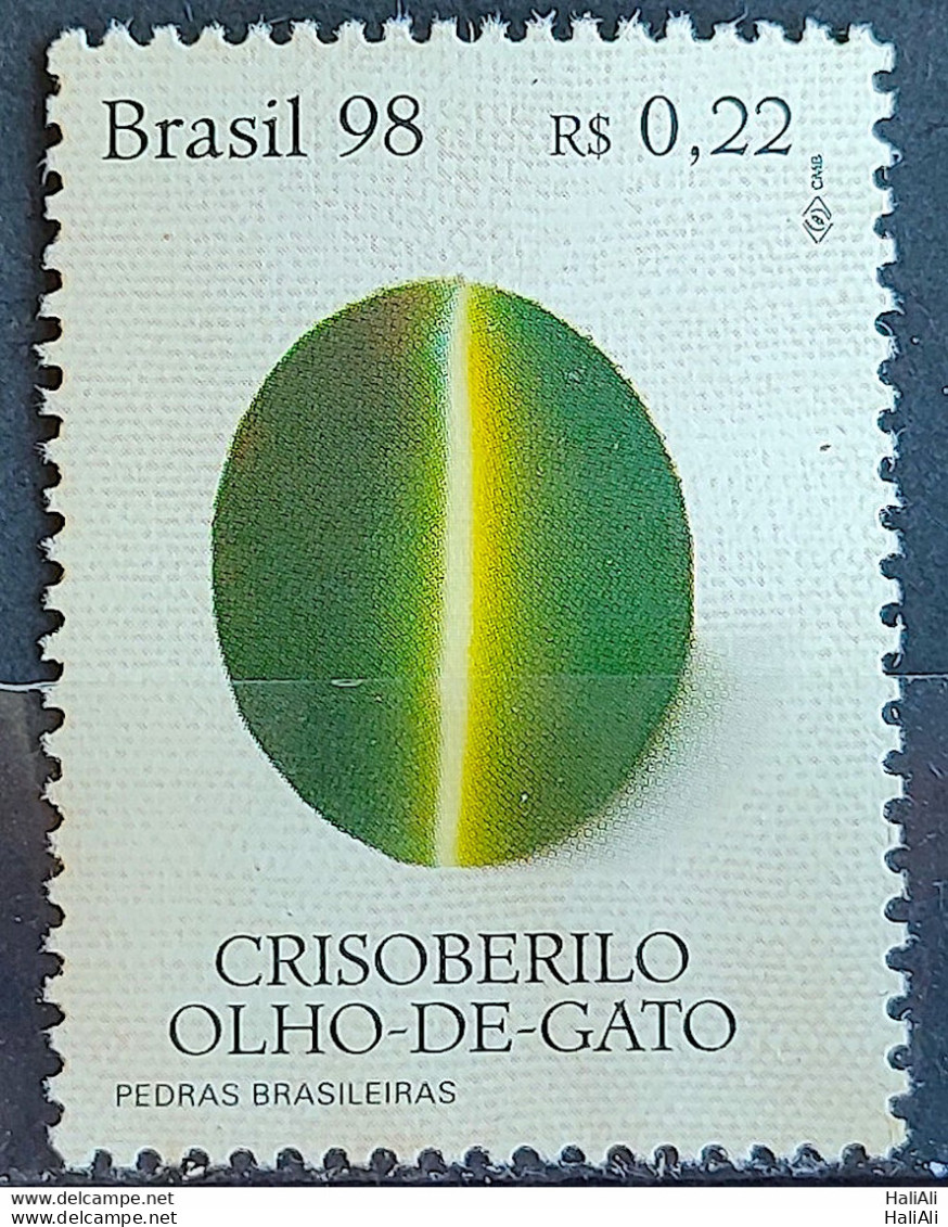 C 2070 Brazil Stamp Brazilian Stones Crisoberyil Cat Eye 1998 - Unused Stamps