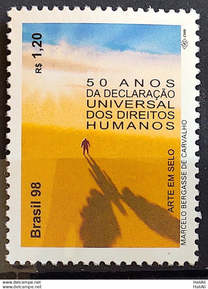 C 2179 Brazil Stamp Universal Declaration Of Human Rights Art 1998 - Unused Stamps