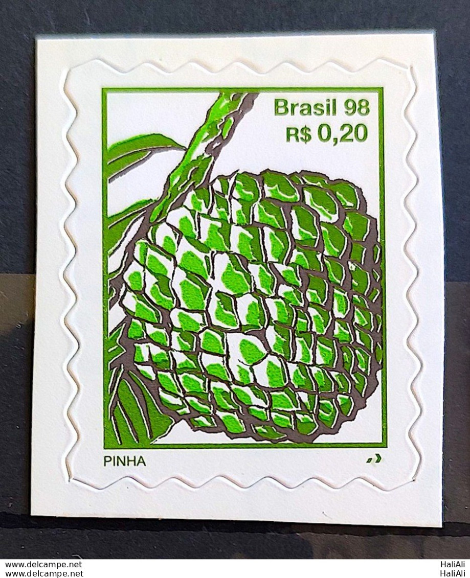 Brazil Regular Stamp RHM 754 B2 Fruit Pinha 1998 - Unused Stamps