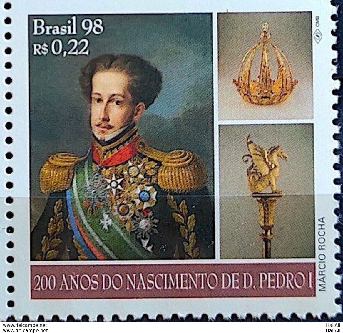 C 2169 Brazil Stamp Dom Pedro I King Monarchy Crown Portugal 1998 - Unused Stamps
