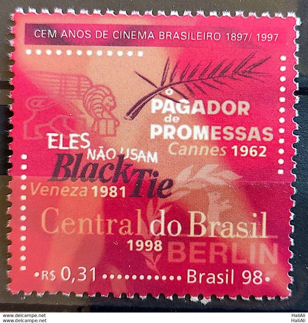 C 2150 Brazil Stamp Brazilian Cinema Paying Promises Film Central Do Brasil 1998 - Unused Stamps