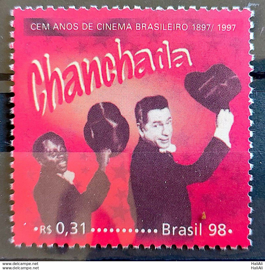 C 2147 Brazil Stamp Brazilian Cinema Film Chanchada Hat 1998 - Unused Stamps