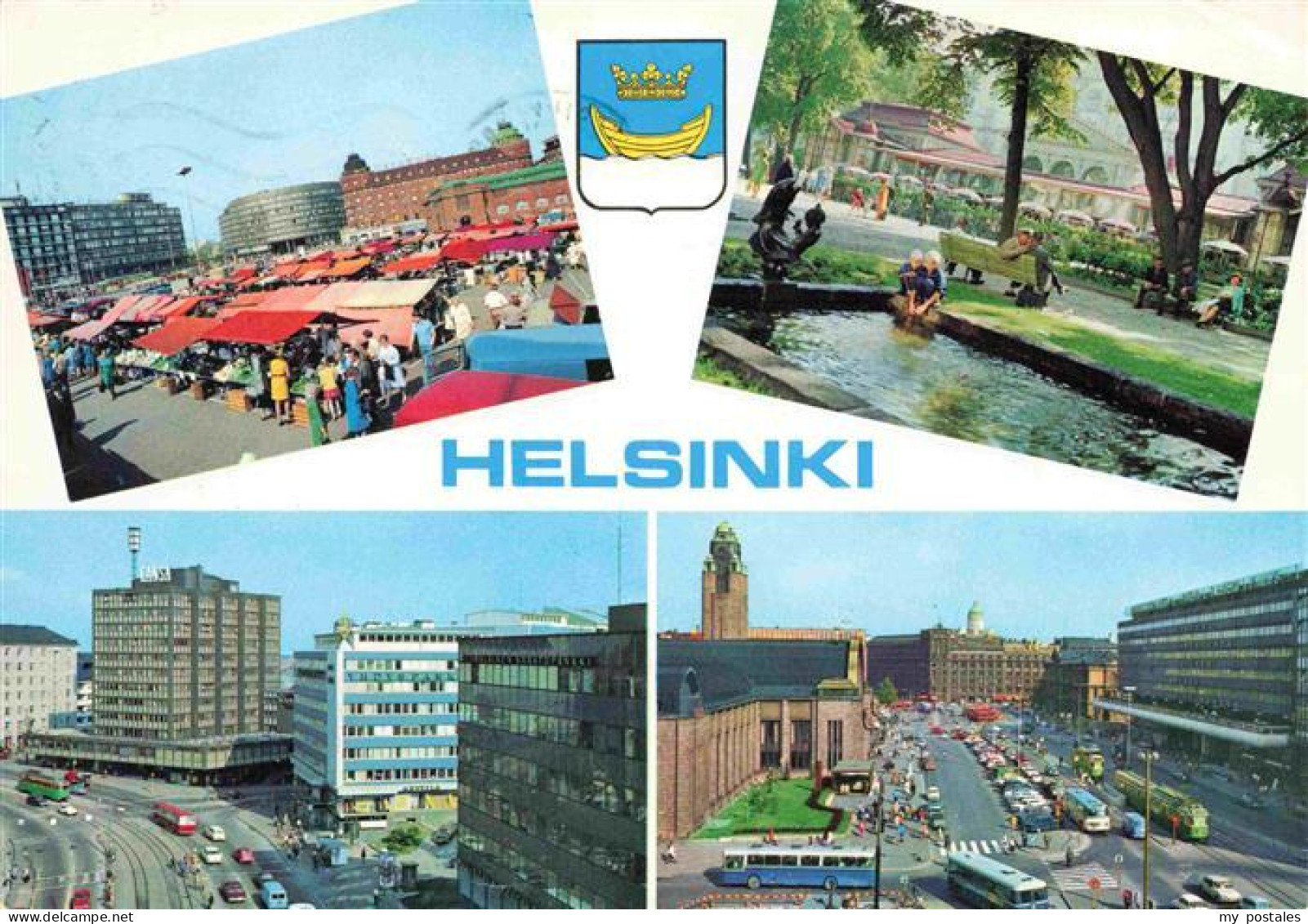 73969818 Helsinki_Suomi Markt Motive Stadtzentrum Park Restaurant - Finnland