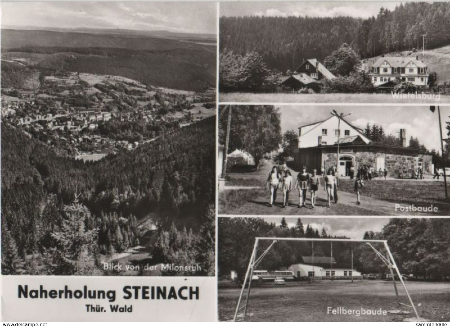 77490 - Steinach - U.a. Postbaude - 1984 - Sonneberg