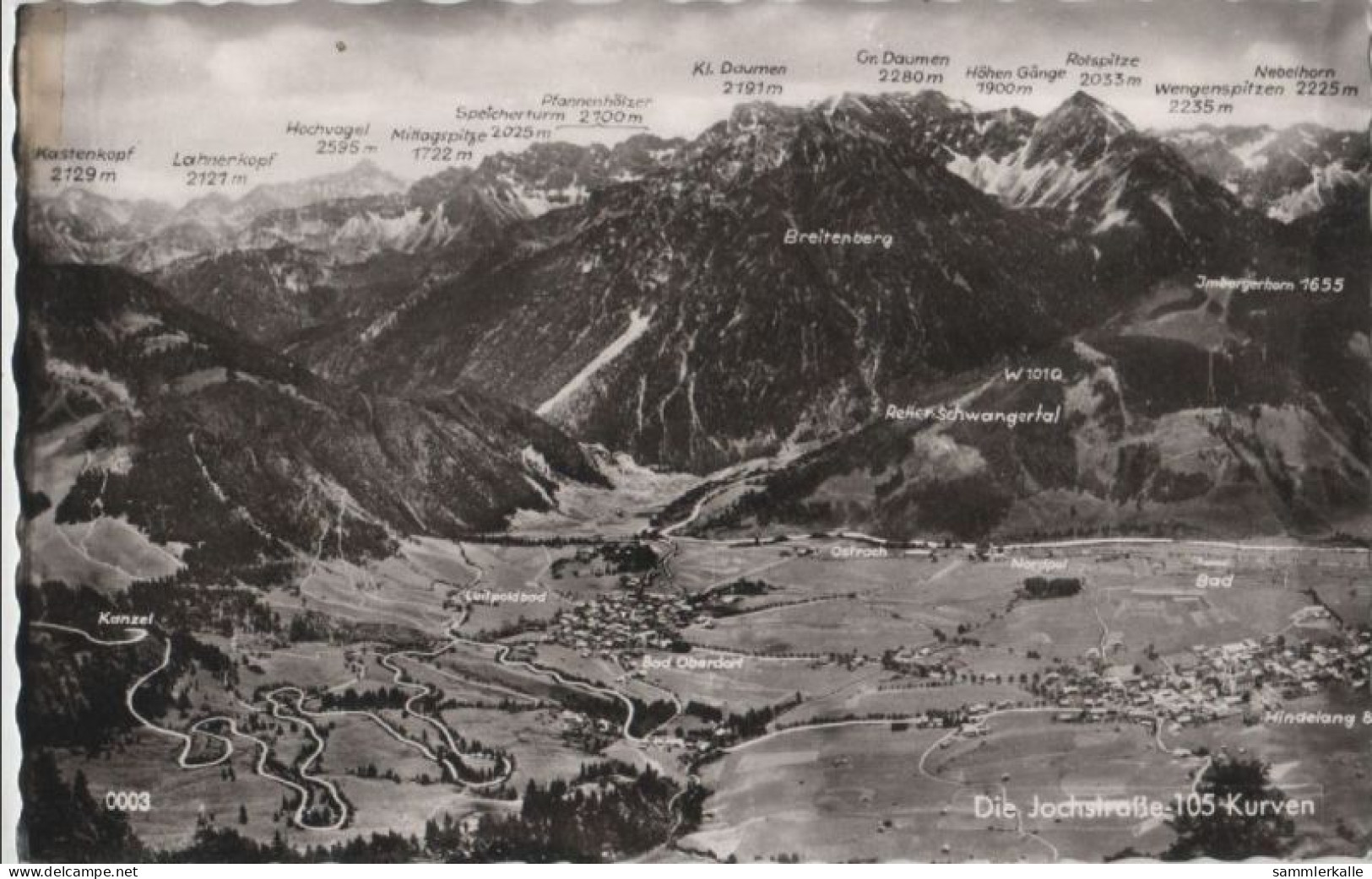 69524 - Bad Hindelang - Ostrachtal - 1960 - Hindelang