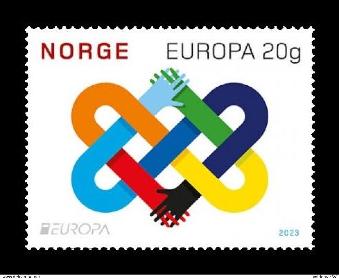 Norway 2023 Mih. 2102 Europa. Peace - The Highest Value Of Humanity MNH ** - Ungebraucht