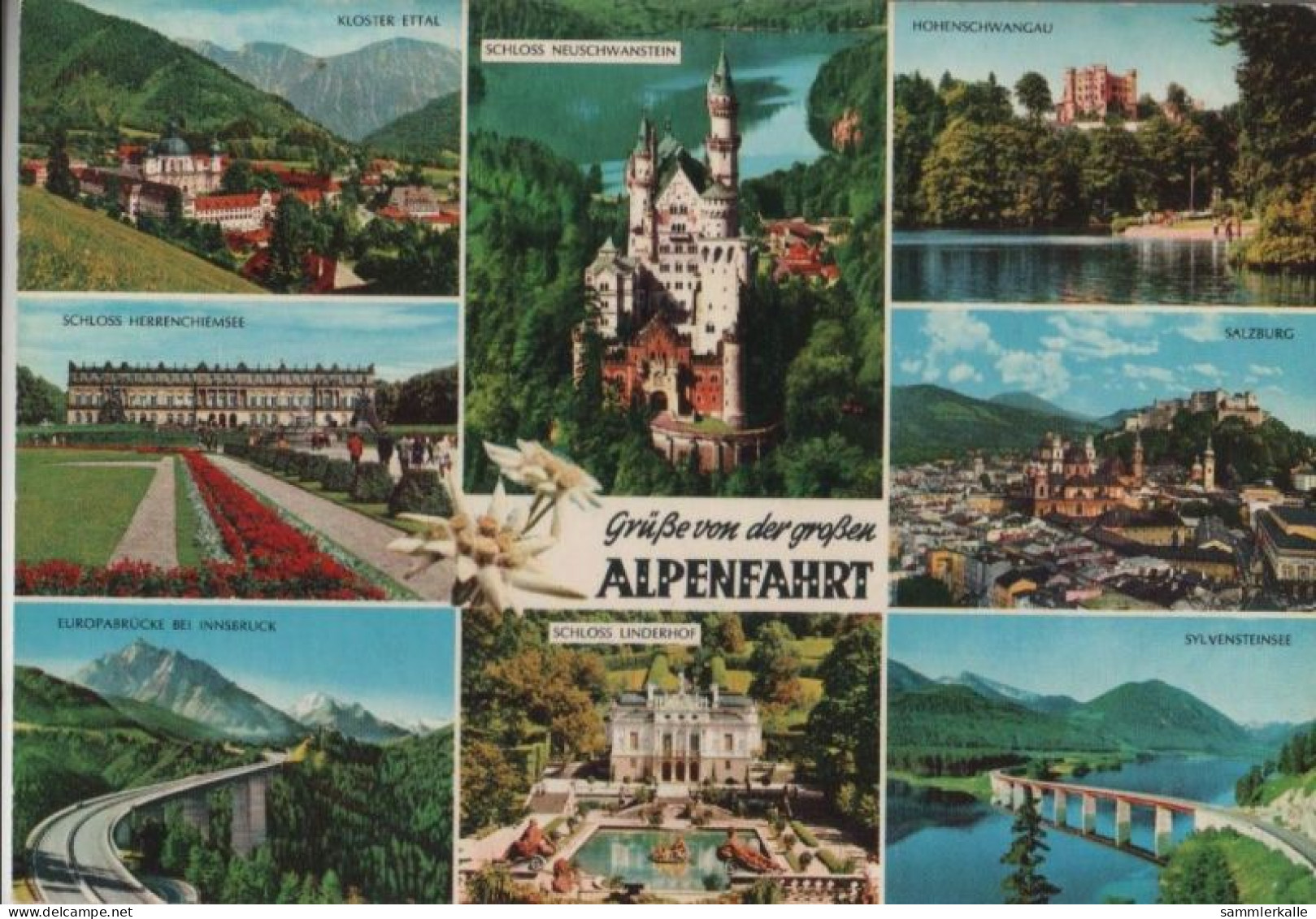 47268 - Alpen - U.a. Hohenschwangau - 1976 - Fuessen