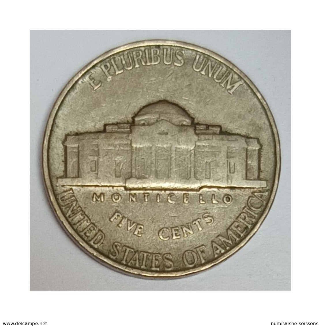 ETATS UNIS - KM 192 - 5 CENTS 1939 - THOMAS JEFFERSON - TB - 1938-42: Vorkriegszeit